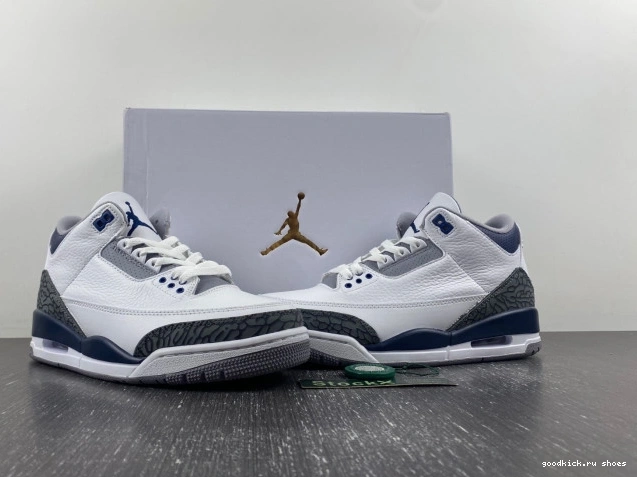 Jordan 3 CT8532-140 Air Navy Midnight 0816